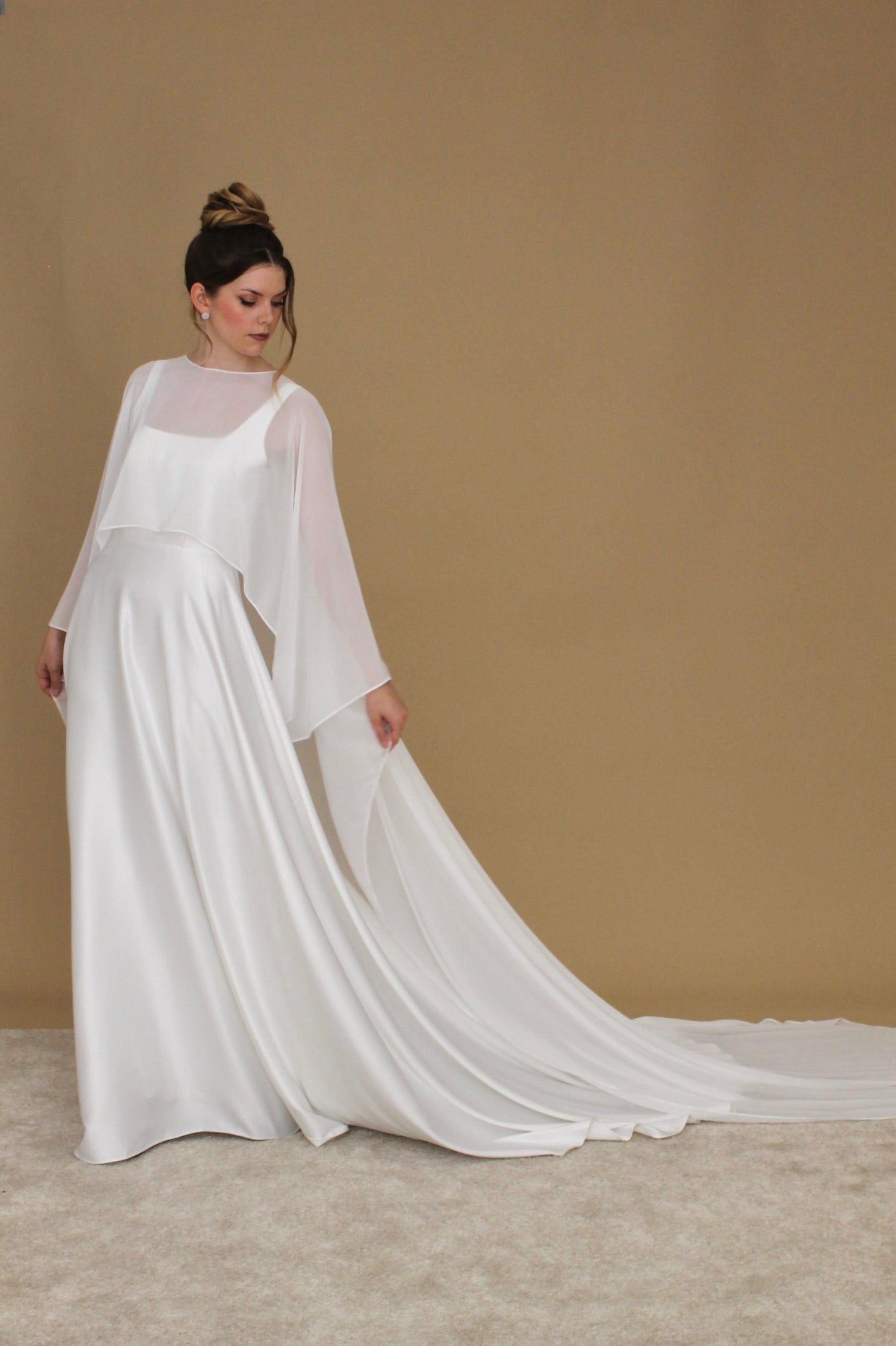 CHIFFON CAPE