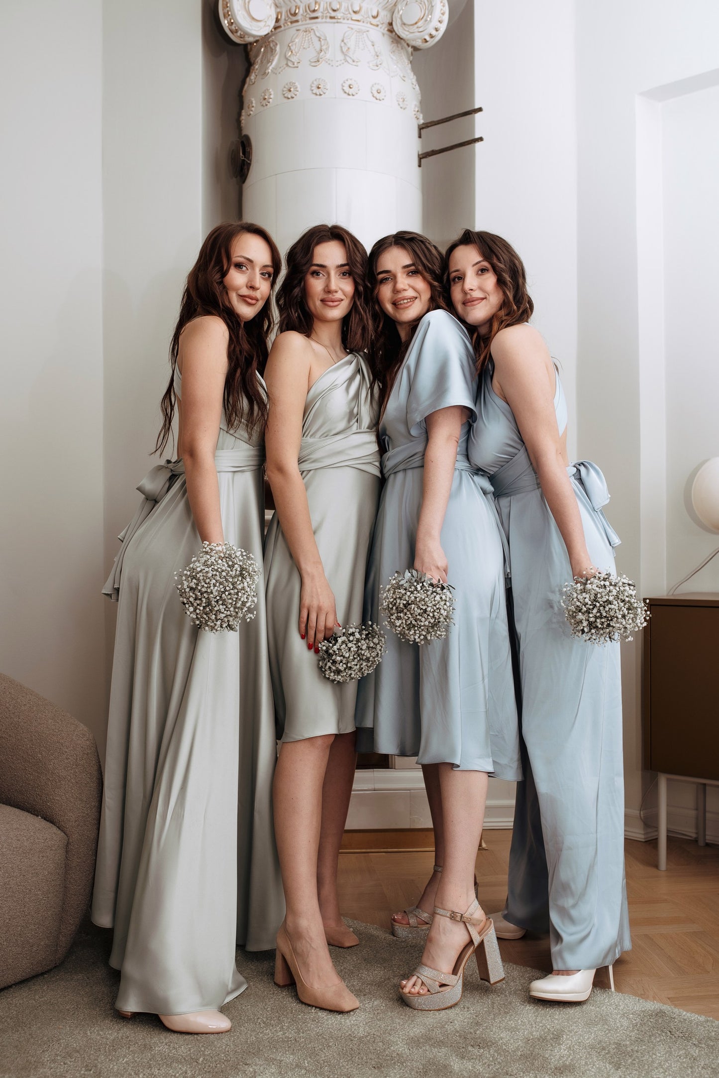 INFINITY BRIDESMAIDS DRESS - FLOOR LENGTH