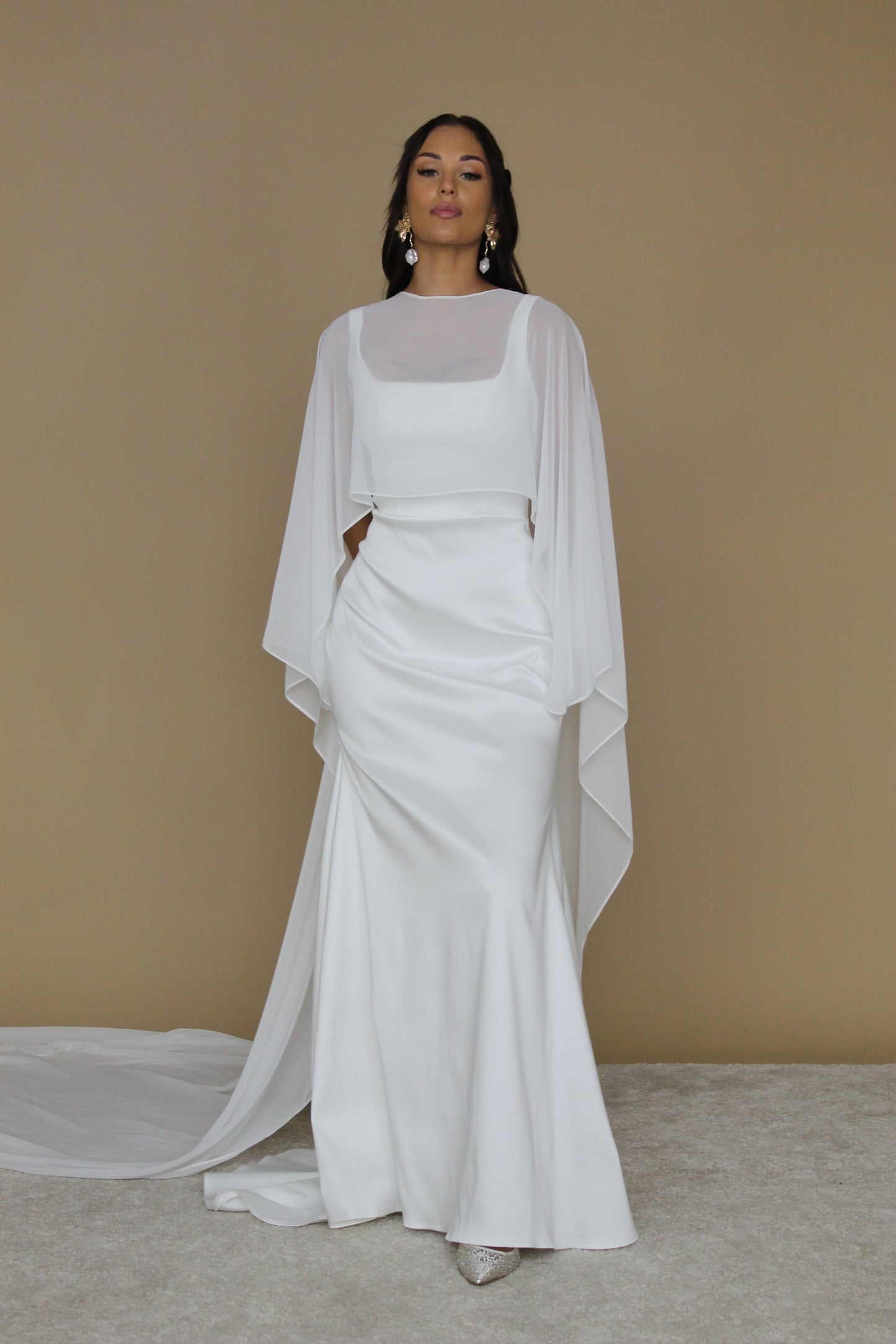 CHIFFON CAPE