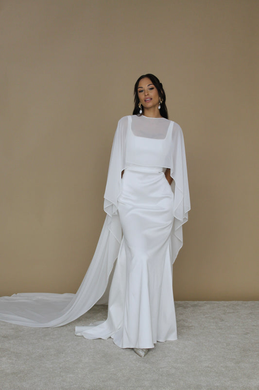 CHIFFON CAPE