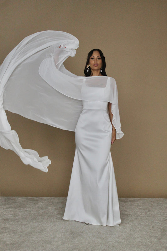 CHIFFON CAPE