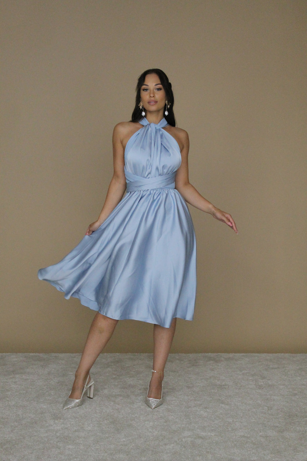 INFINITY BRIDESMAIDS DRESS - MIDI LENGTH