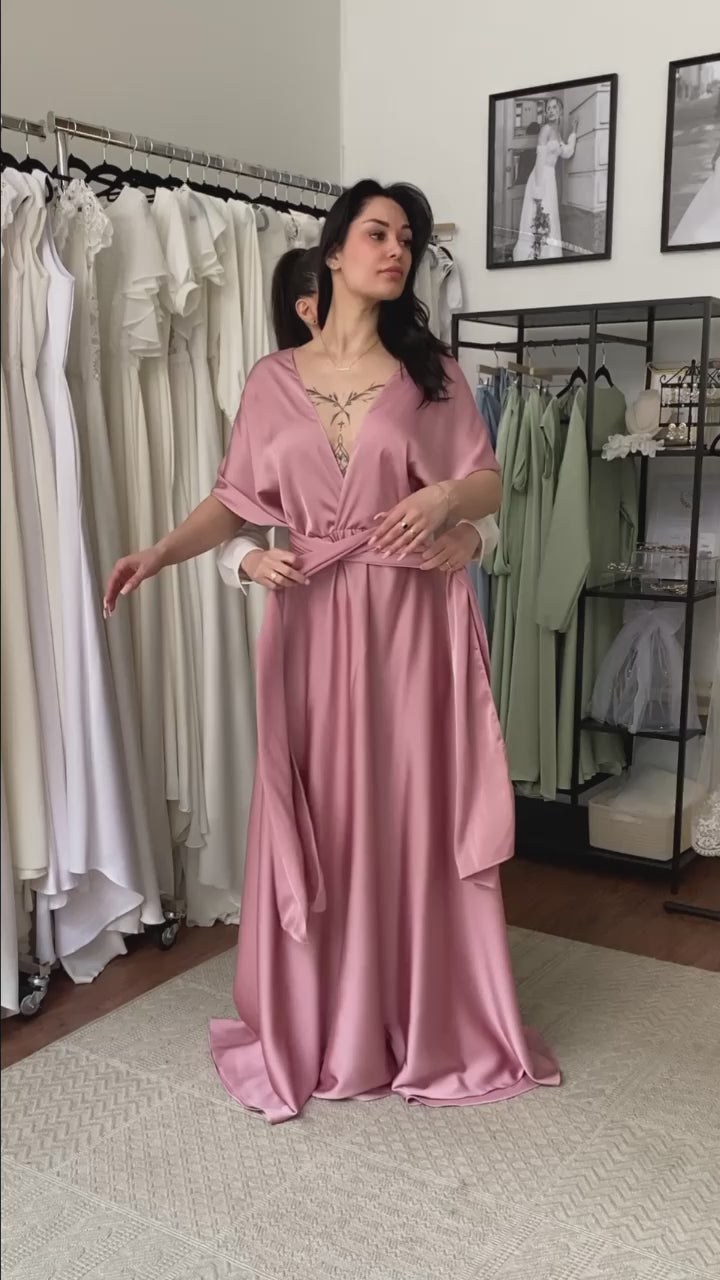 INFINITY BRIDESMAIDS DRESS - FLOOR LENGTH